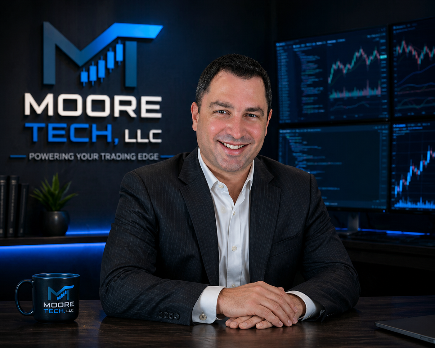 Tyler Moore, founder of Moore Tech, LLC